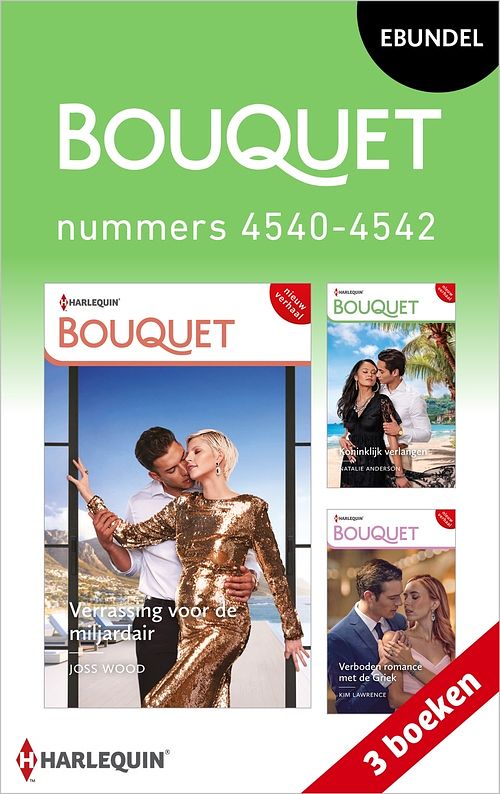 Foto van Bouquet e-bundel nummers 4540 - 4542 - joss wood, natalie anderson, kim lawrence - ebook