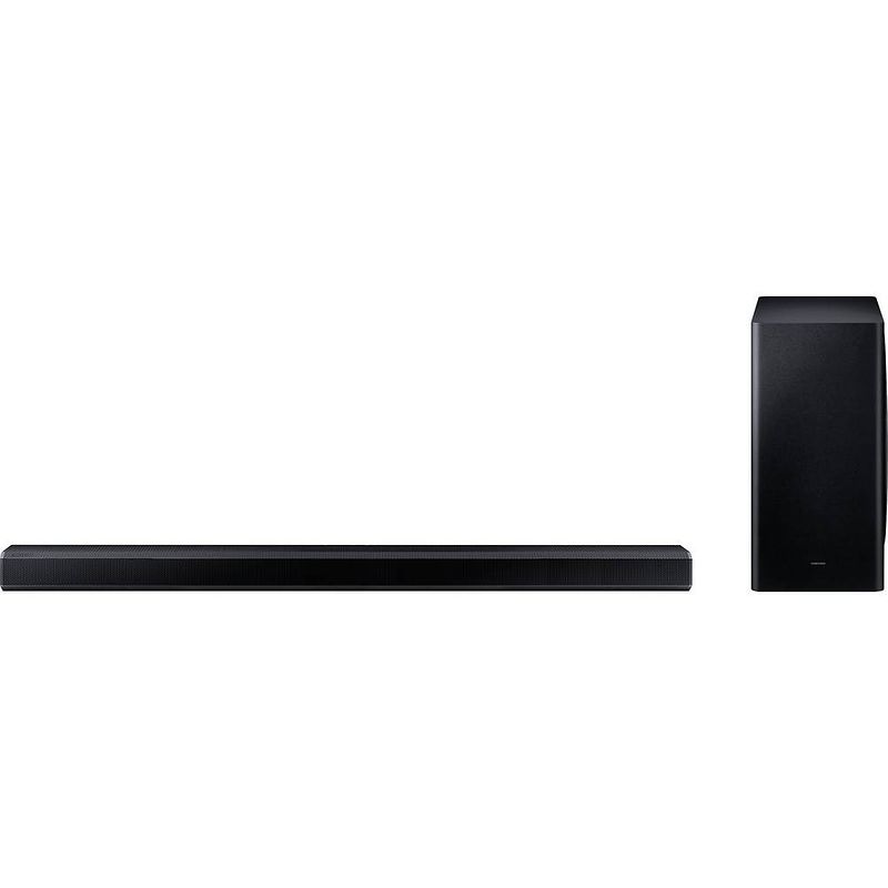 Foto van Samsung hw-q800a soundbar zwart dolby atmos, incl. draadloze subwoofer, bluetooth, wifi