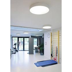 Foto van Slv 135124 slv led-plafondlamp 40 w zilver-grijs