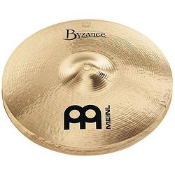 Foto van Meinl byzance b14mh-b brilliant medium hi-hat