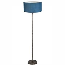 Foto van Light & living undai staande lamp blauw