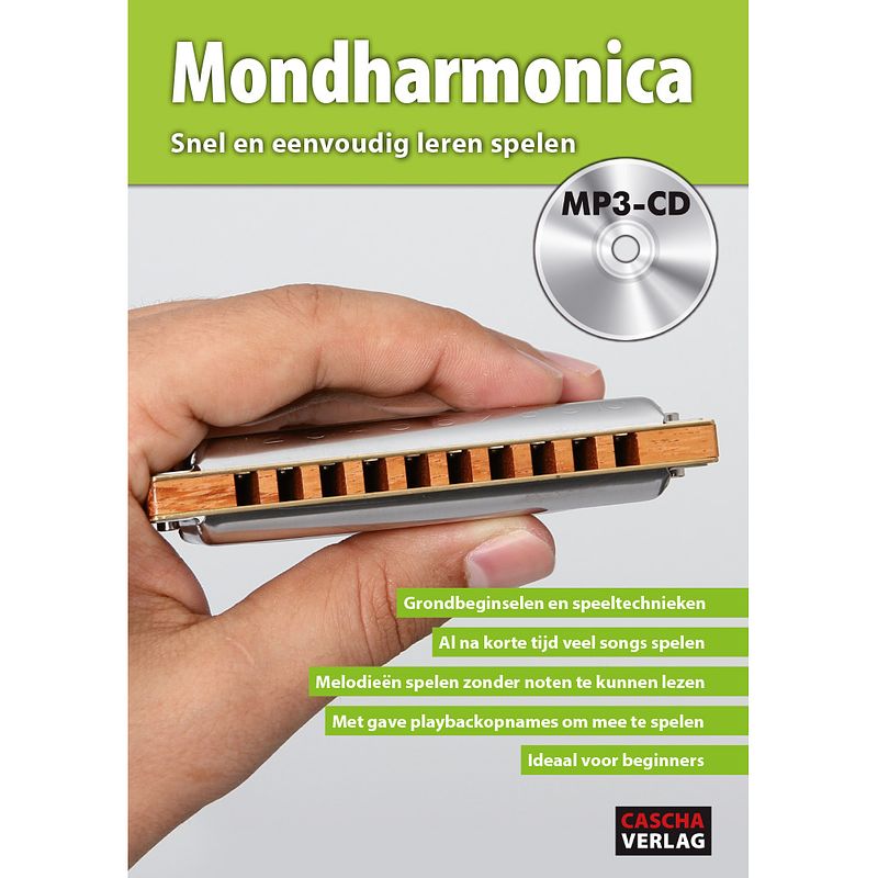 Foto van Cascha hh 1607 nl mondharmonica - snel en eenvoudig leren spelen