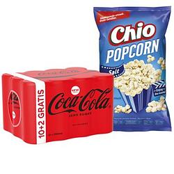 Foto van Coca cola zero en chio popcorn salt bij jumbo