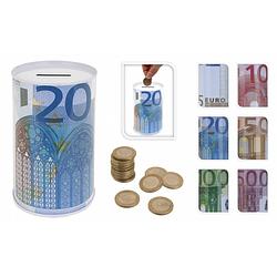 Foto van 100 eurobiljet spaarpot 13 cm - spaarpotten