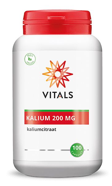 Foto van Vitals kalium 200mg capsules