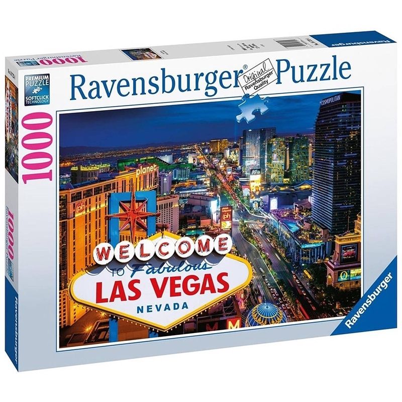 Foto van Ravensburger puzzel 1000pcs faboulus las vegas