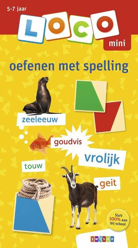 Foto van Loco mini oefenen met spelling - paperback (9789048745135)