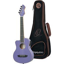 Foto van Ortega horizon series ruhzt-ce-vp-l linkshandige e/a tenor ukelele met gigbag