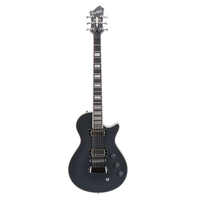 Foto van Hagstrom ultra max black satin