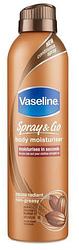 Foto van Vaseline spray & go body moisturiser spray cocoa radiant