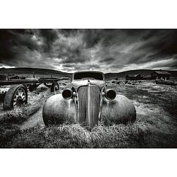 Foto van Wizard+genius old classic car vlies fotobehang 384x260cm 8-banen