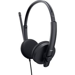 Foto van Dell dell stereoheadset - wh1022 on ear headset zwart