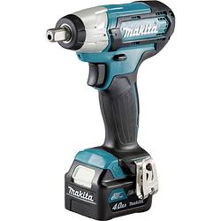 Foto van Makita makita tw141dsmj accu-slagmoersleutel 12 v 4 ah incl. lader