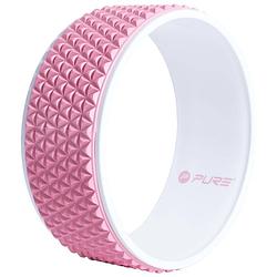 Foto van Pure2improve yogawiel 34 cm roze en wit