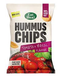 Foto van Eat real hummus chips tomato & basil