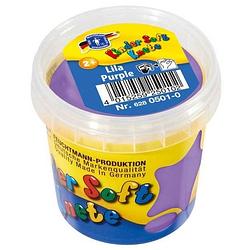 Foto van Feuchtmann kinder soft knete basic klei 150 gram paars