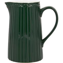 Foto van Greengate schenkkan / waterkan alice pinewood green (1 liter) h 17.6 cm