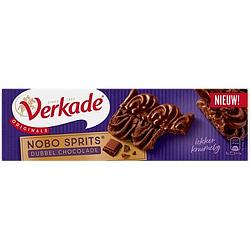 Foto van Verkade sprits dubbel choco 150g aanbieding bij jumbo | 2 voor 3.00