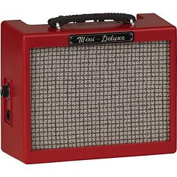 Foto van Fender mini deluxe amp texas red 1.5w miniatuur versterker