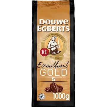 Foto van Douwe egberts excellent gold koffiebonen 1000g bij jumbo