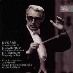 Foto van Dvorák: symphony no.3 - glazunov: saxophone concerto - gershwin: rhapsody in blue - cd (0099925396824)