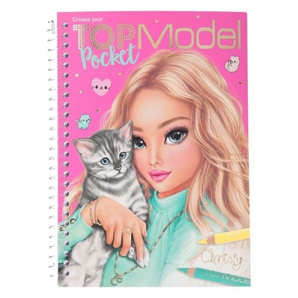 Foto van Topmodel pocket kleurboek