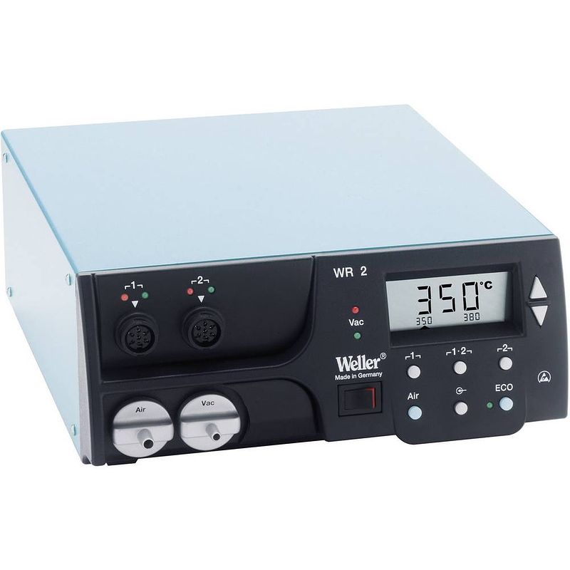 Foto van Weller wr2 soldeer- en desoldeerstation digitaal 300 w +50 - +550 °c