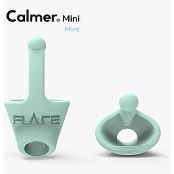 Foto van Calmer® mini mint een klein oordopje dat stress vermindert verhoogt geluidskwaliteit flare audio