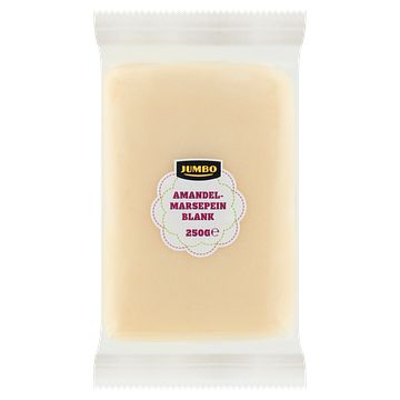 Foto van Jumbo amandelmarsepein blank 250g