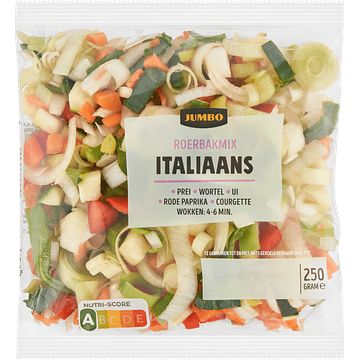 Foto van Jumbo roerbakmix italiaans 250 g