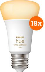 Foto van Philips hue white ambiance e27 1100lm 18-pack