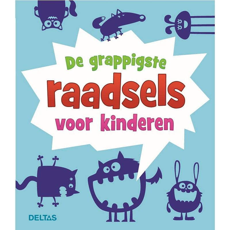 Foto van Deltas moppenboek: de grappigste raadsels voor kinderen