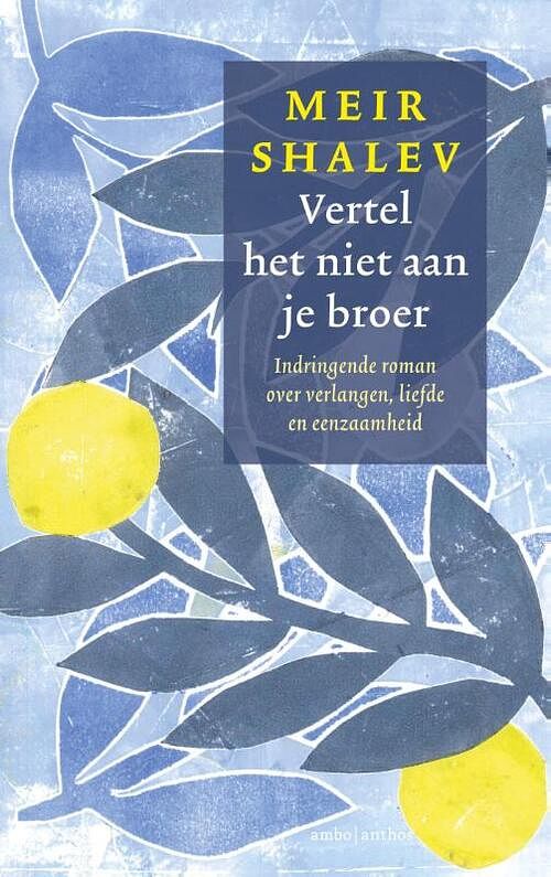 Foto van Vertel het niet aan je broer - meir shalev - hardcover (9789026364808)