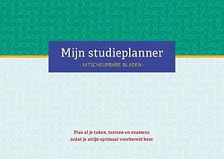 Foto van Mijn studieplanner - groen - paperback (9789044764833)