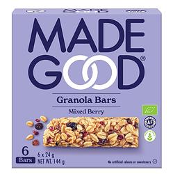Foto van Made good mixed berry granola bars
