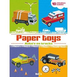 Foto van Auto's en vrachtwagens - paper toys