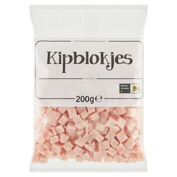 Foto van Jumbo gekookte blokjes kip 200g