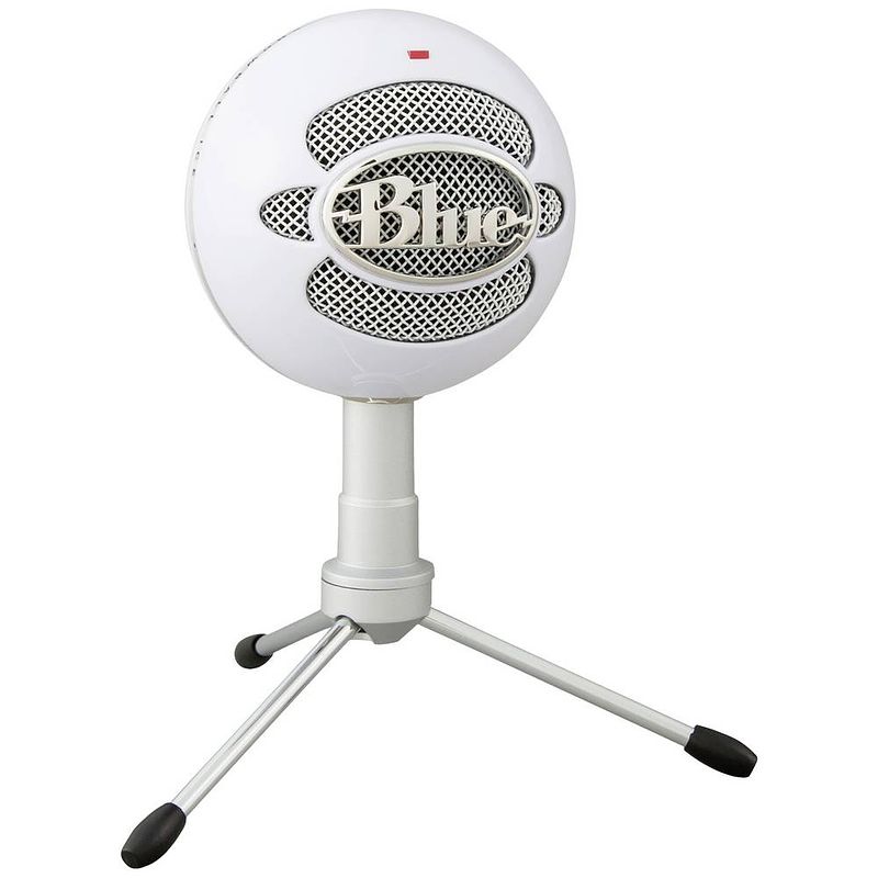 Foto van Blue microphones snowball ice pc-microfoon wit kabelgebonden, usb