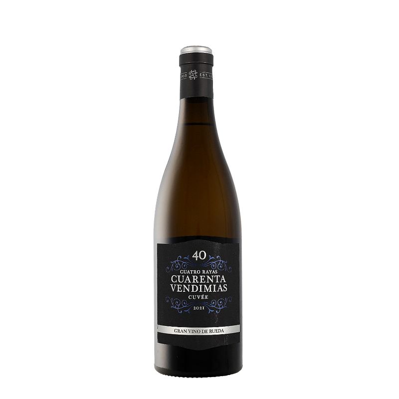 Foto van Cuatro rayas cuarenta vendimias cuvee 2021 0.75 liter wijn