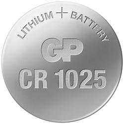 Foto van Cr1025 knoopcel lithium 3 v gp batteries gpcr1025e-2u1 1 stuk(s)