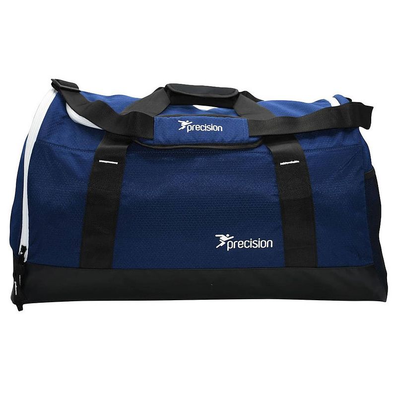 Foto van Precision sporttas pro hx 95 liter polyester blauw/wit maat l