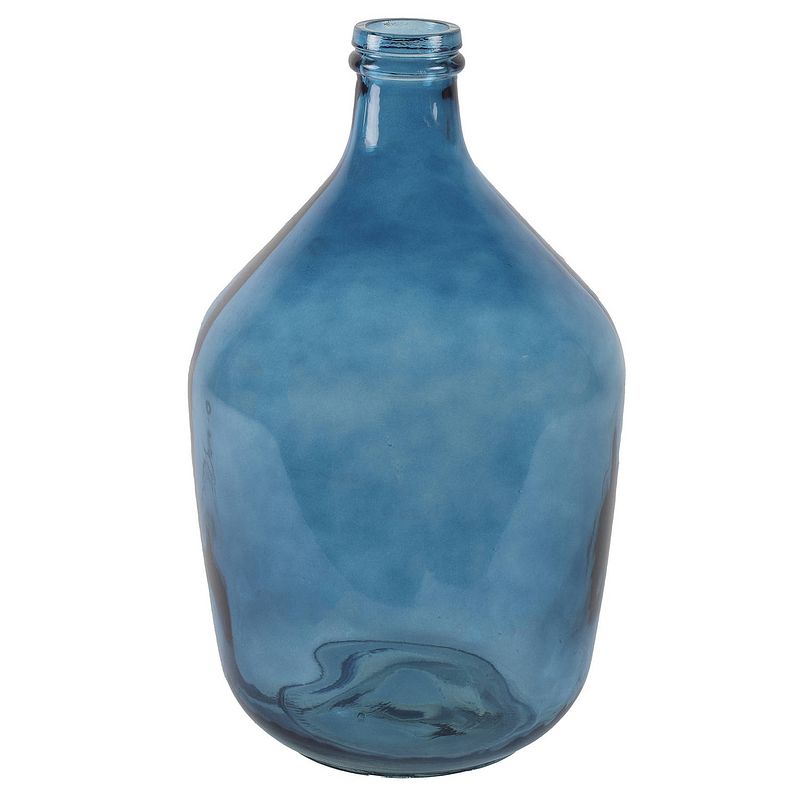 Foto van Tom vaas jessy 23 x 38 cm glas blauw