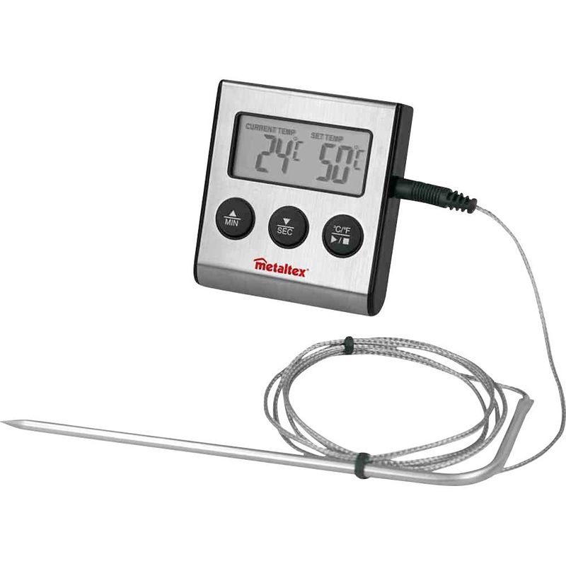 Foto van Metaltex 298062080 braadthermometer