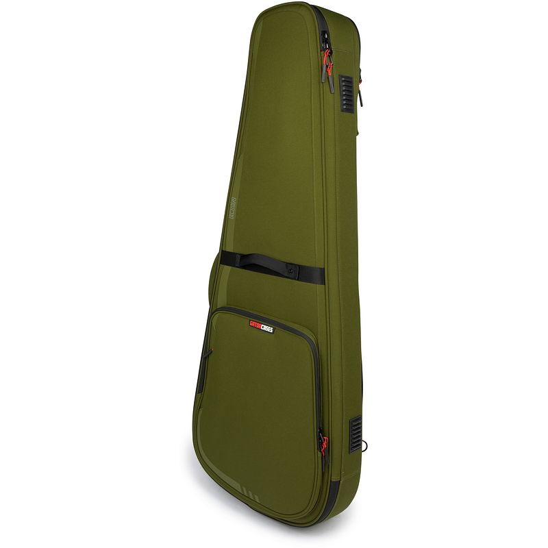 Foto van Gator cases g-icon335-grn icon serie softcase voor gitaar type 335 - groen