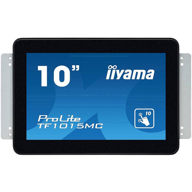 Foto van Iiyama prolite tf1015mc touchscreen monitor energielabel: e (a - g) 25.7 cm (10.1 inch) 1280 x 800 pixel 16:10 25 ms vga, hdmi, displayport, jackplug va led