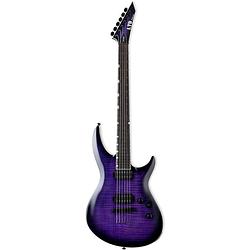 Foto van Esp ltd deluxe h3-1000 fm see thru purple sunburst