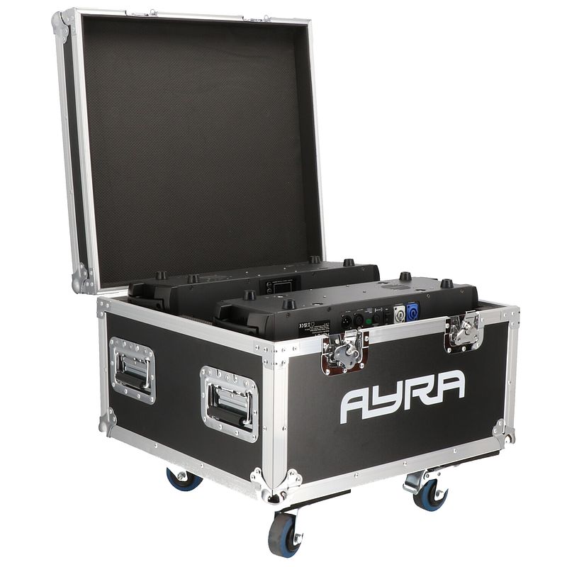 Foto van Ayra vision twins-case-z flightcase voor 2x ayra vision twins zoom