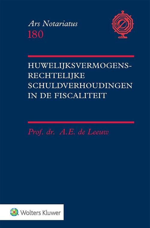 Foto van Huwelijksvermogensrechtelijke schuldverhoudingen in de fiscaliteit - paperback (9789013174090)