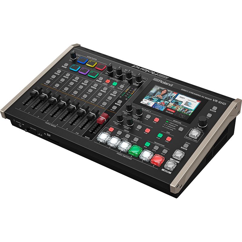 Foto van Roland vr-6hd audio/video-mixer