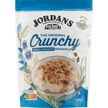 Foto van Jordans the original crunchy absolute nuts granola 450g bij jumbo